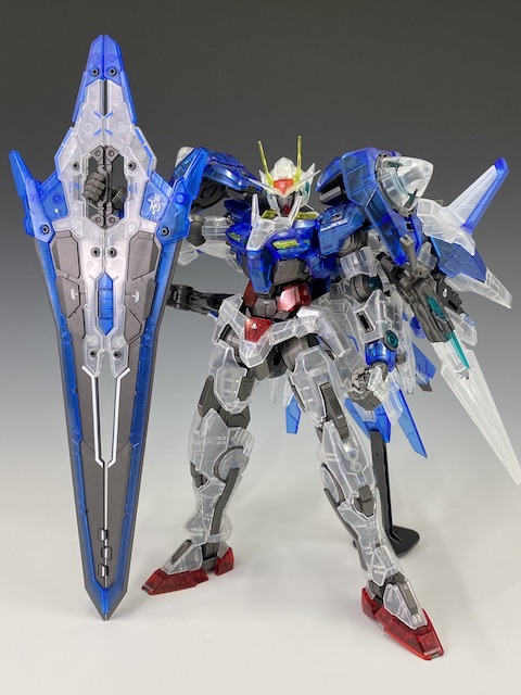 MG 1/100 ガンダダブルオーザンライザー　クリアカラー　送料込