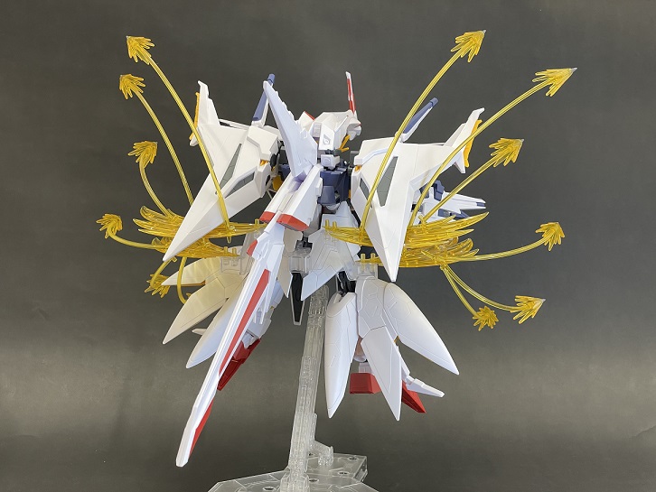 HGUC ΞガンダムVSペーネロペー F・ミサイル エフェクトセットとメッサー