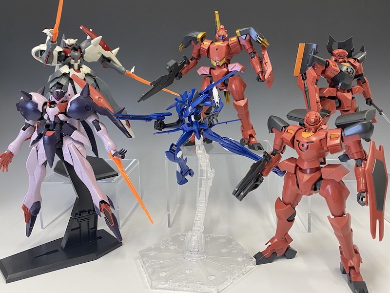 ガンプラ　ガンダムダブルオー 2体セット