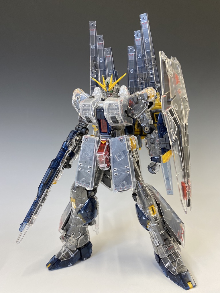 RG 1/144 νガンダム／νガンダムHWS [クリアカラー] 2体セット 新品未開封 ガンダムベース 限定出品