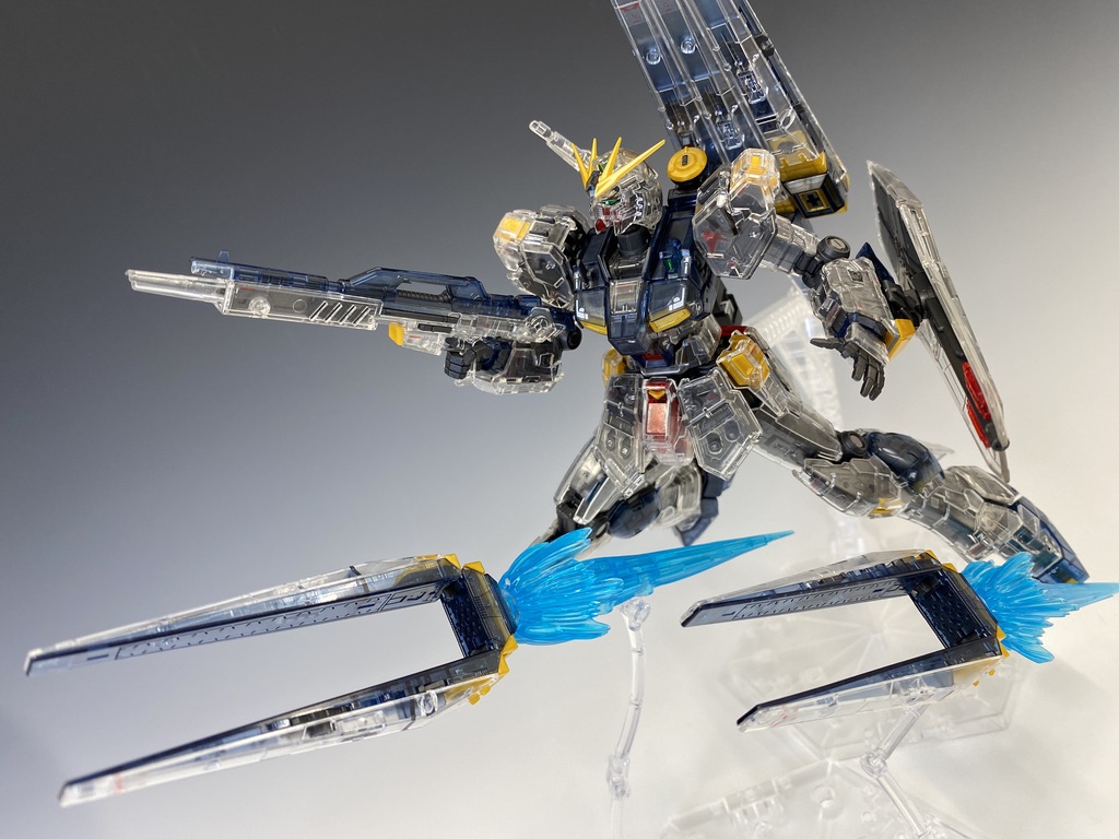 【限定品レビュー】RG 1/144 νガンダムHWS [クリアカラー] − “THE GUNDAM BASE TOKYO”BLOG｜THE