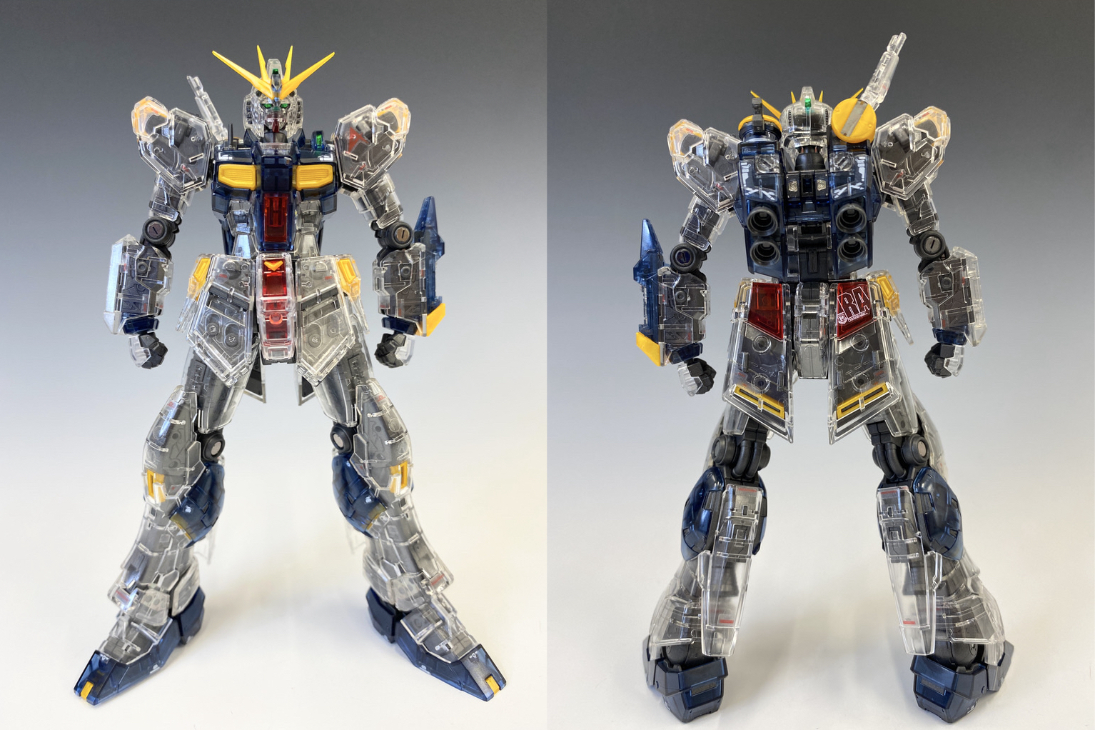 人気商品は 即発送 セット RG サザビー νガンダムHWS クリアカラー