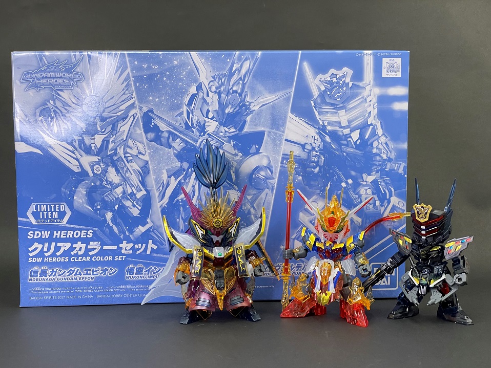 SDW HEROES＆限定品紹介#4】『曹操ウイングガンダム 倚聖の装』&『SDW ...