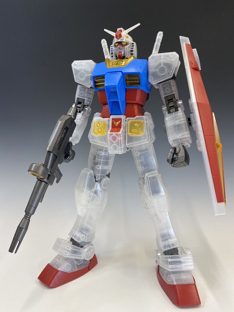 1番くじガンプラ2021 A賞　1/48ガンダム　ソリッドクリアスタンダード