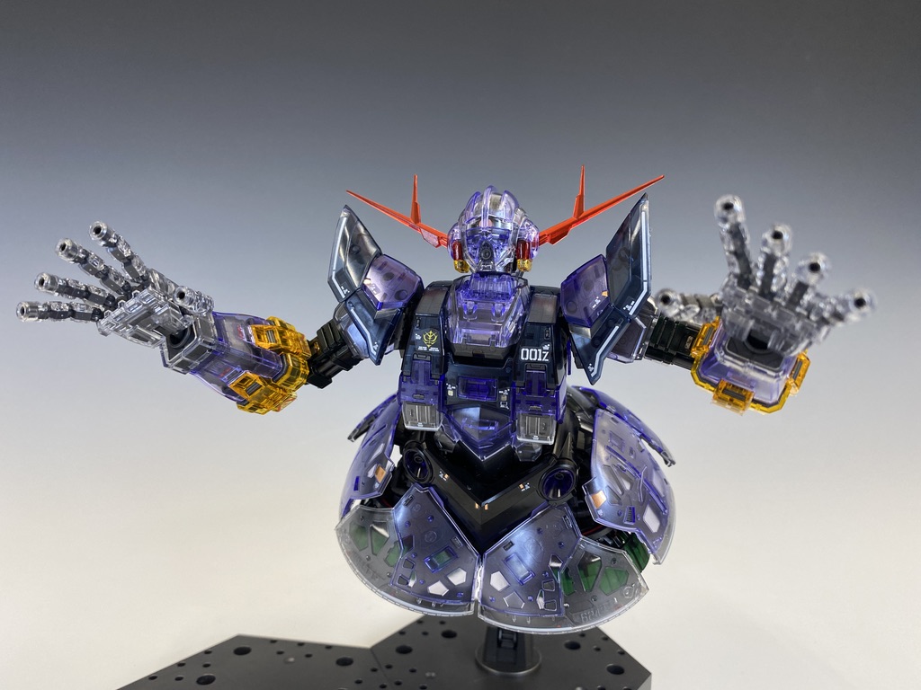 限定品レビュー】RG 1/144 ジオング[クリアカラー]＆HG 1/144 バルギル 