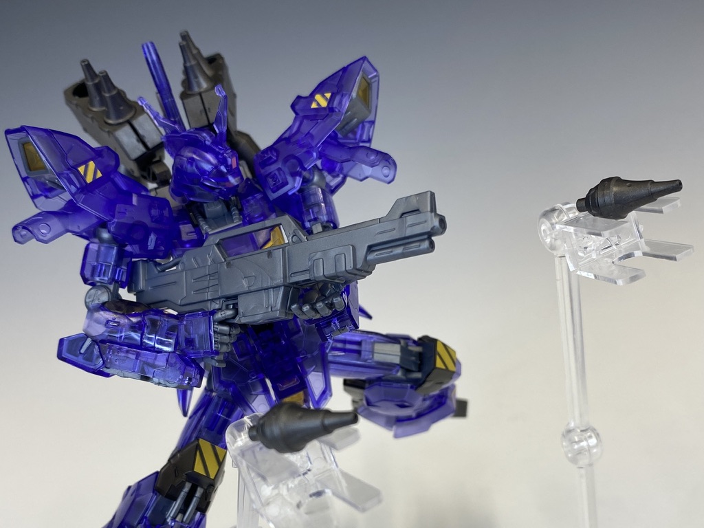 限定品レビュー】RG 1/144 ジオング[クリアカラー]＆HG 1/144