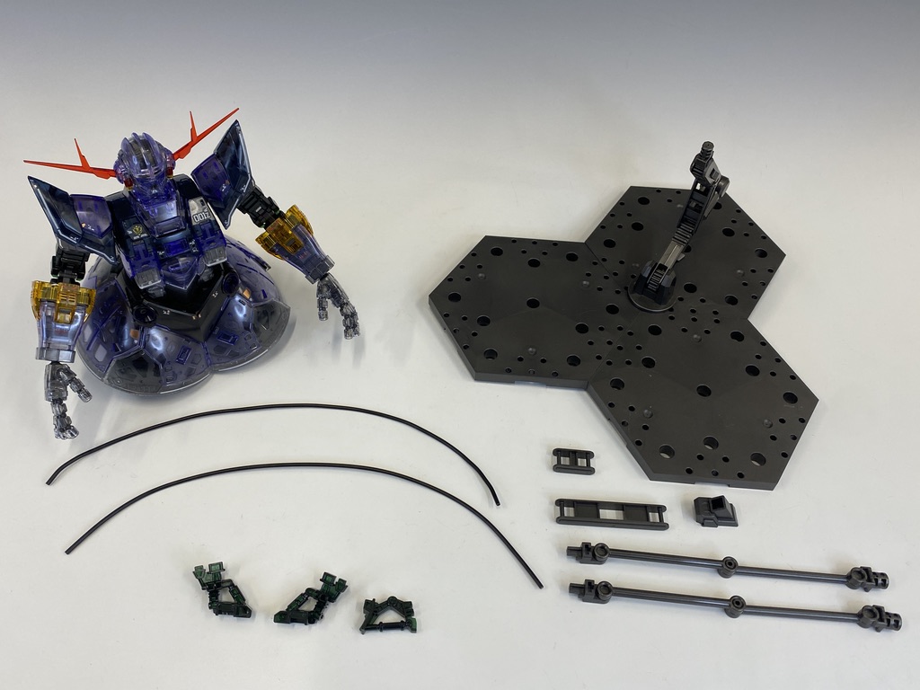 限定品レビュー】RG 1/144 ジオング[クリアカラー]＆HG 1/144 バルギル