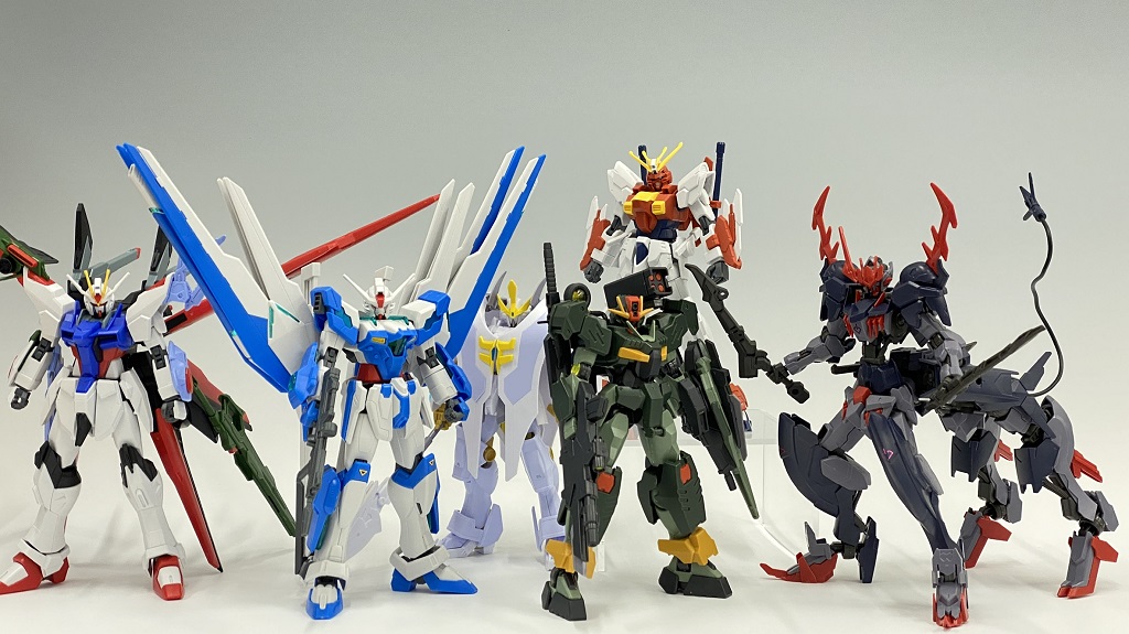 ガンダムダブルオーコマンドクアンタ ガンダムバルバタウロス 2個 HG  新品