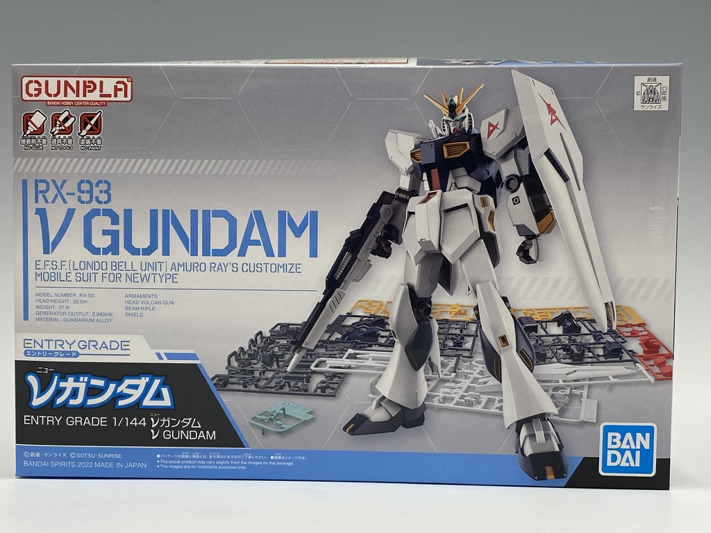 新商品紹介 Entry Grade 1 144 Nガンダム レビュー The Gundam Base Tokyo Blog The Gundam Base ガンダムベース公式サイト