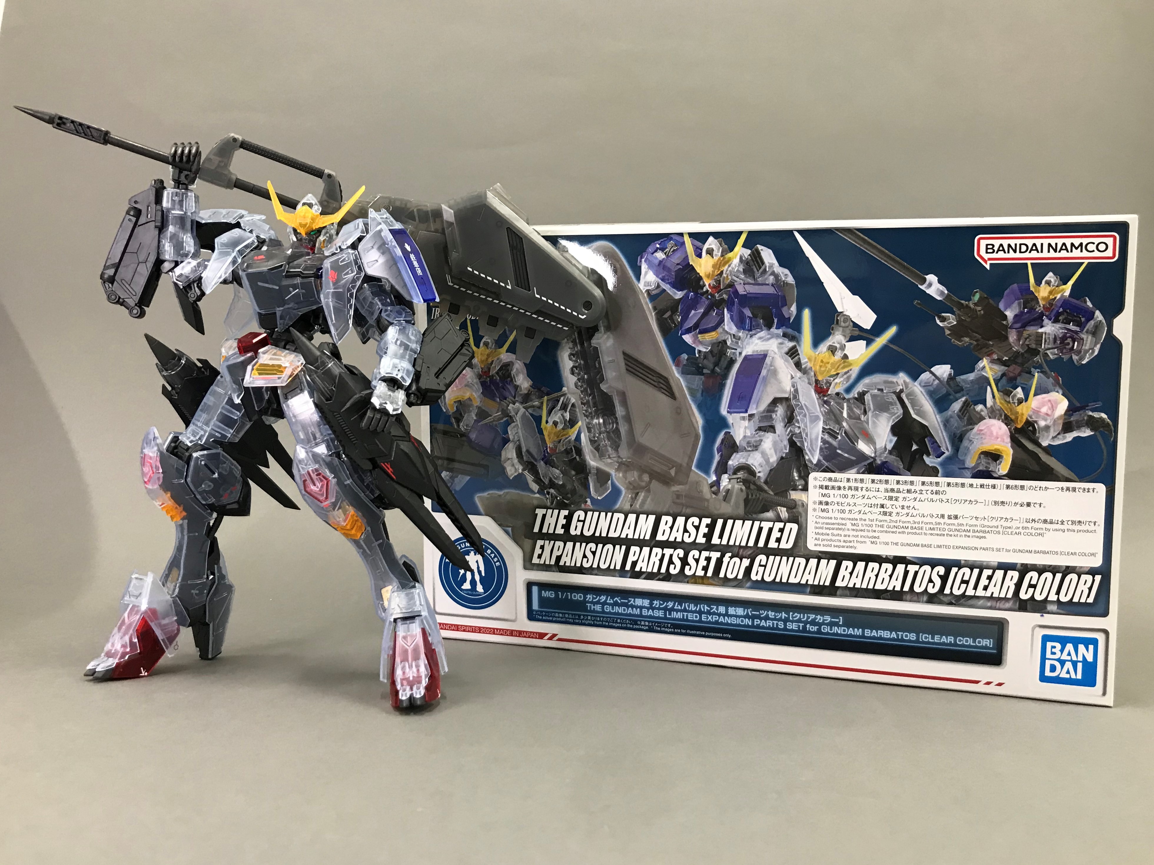 新商品紹介】MG 1/100 ガンダムベース限定 ガンダムF90[クリアカラー