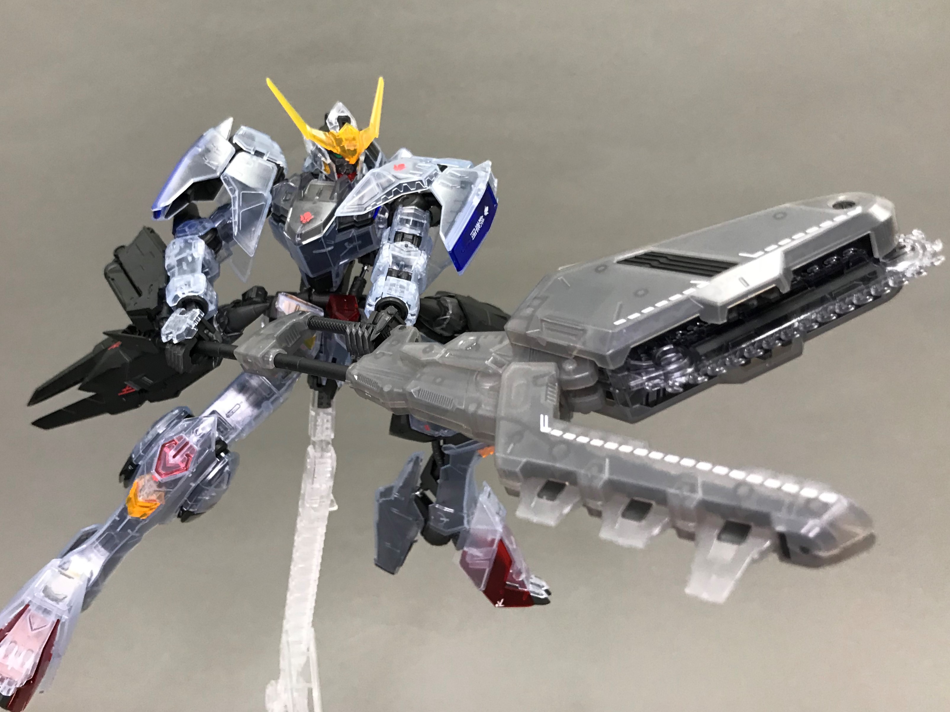 新商品紹介】MG 1/100 ガンダムベース限定 ガンダムF90[クリア
