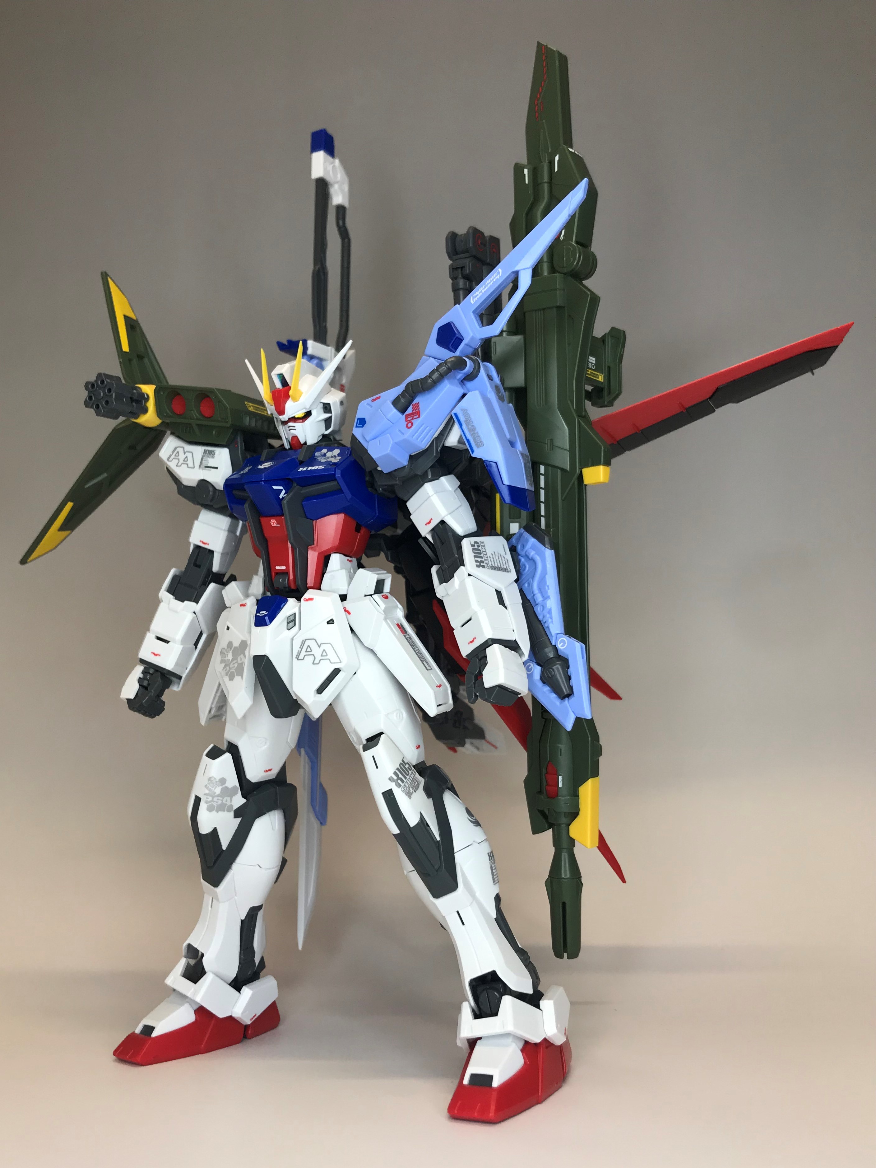 新商品紹介】MG 1/100 ガンダムベース限定 パーフェクトストライク ...