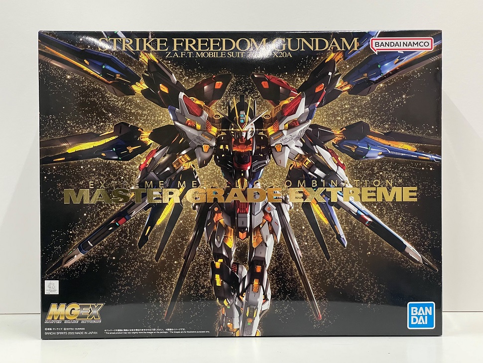新品未開封】MGEXストライクフリーダムガンダム新品未開封品です 新品未開封】MGEXストライクフリーダムガンダム新品未開封品です
