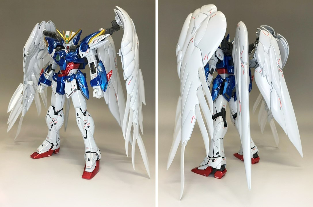 新商品紹介】MG 1/100 ガンダムベース限定 ウイングガンダムゼロEW Ver ...