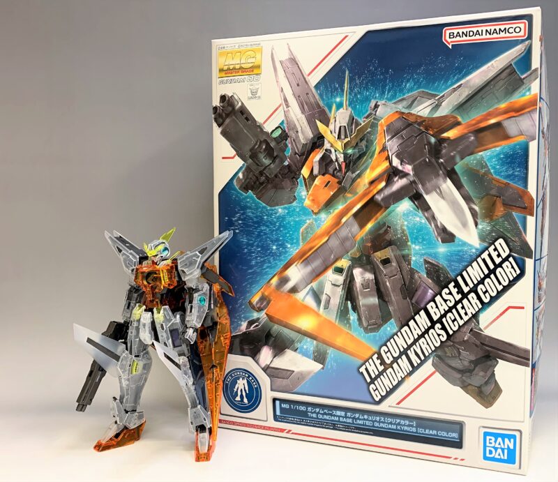 新商品紹介】MG 1/100 ガンダムベース限定 ガンダムキュリオス[クリア