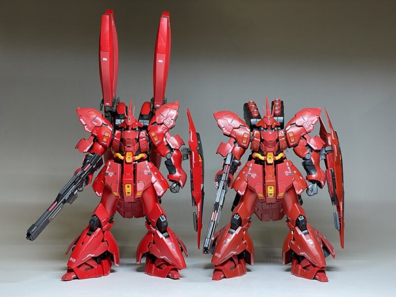 制作レポート出張版】RG 1/144 MSN-04FF サザビー編 & GUNDAM SIDE-F 1 ...