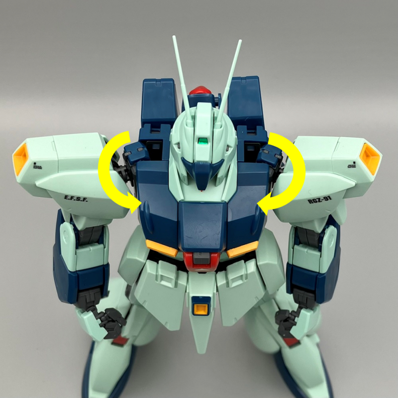 中古即納』{PTM} ガンダムベース限定 MG 1/100 RGZ-91 リ