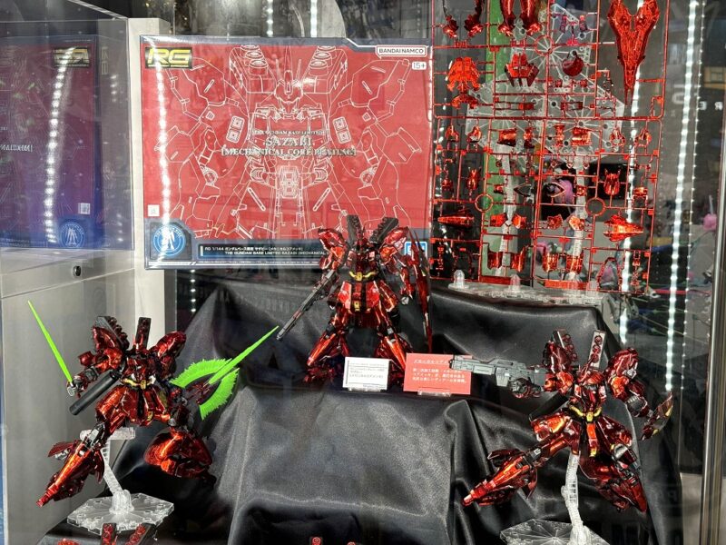 新商品紹介】「RG 1/144 ガンダムベース限定 サザビー
