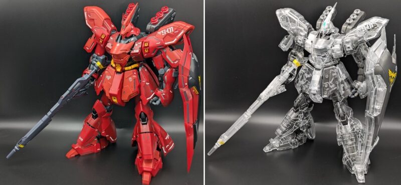 新商品紹介】MG 1/100 サザビー Ver.Ka [メカニカルクリア]＆MG 1/100 