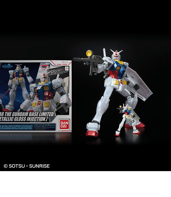 Mega Size Model 1/48 RX-78-2 Gundam(Metallic Gloss Injection)