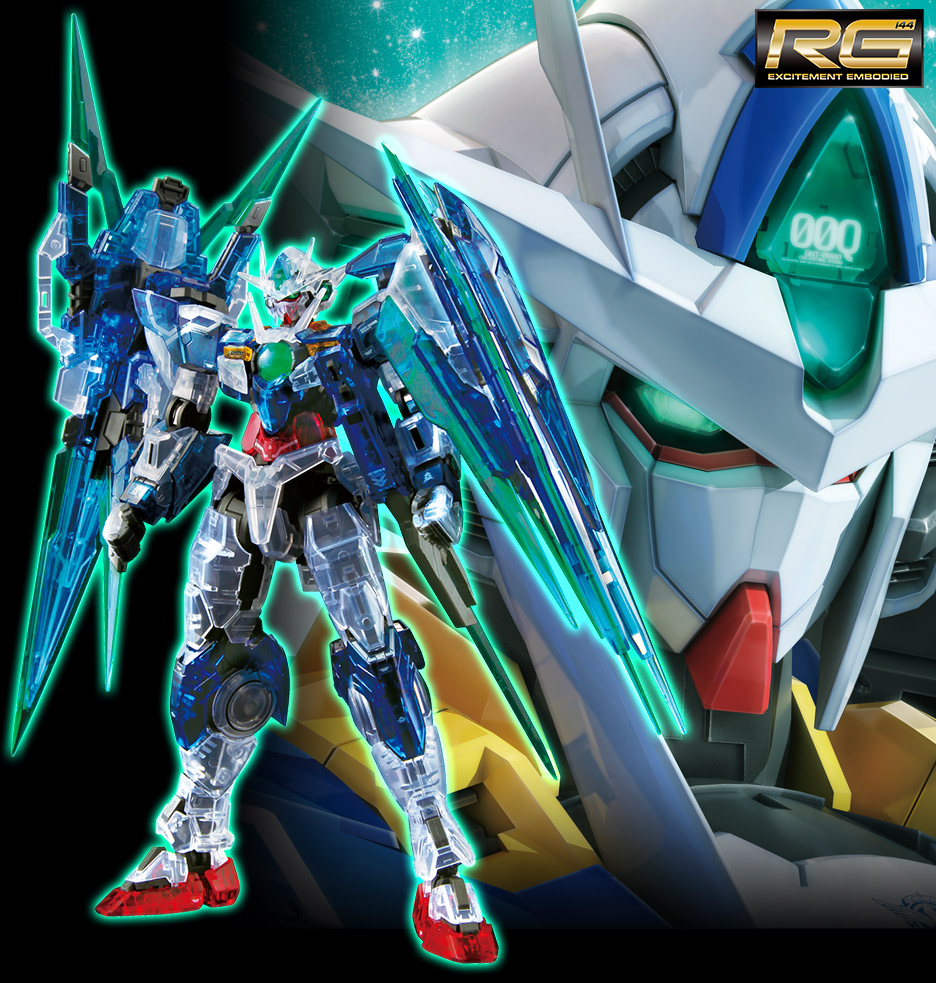 RG 1/144 ガンダムベース限定 ダブルオークアンタフルセイバー [クリア ...