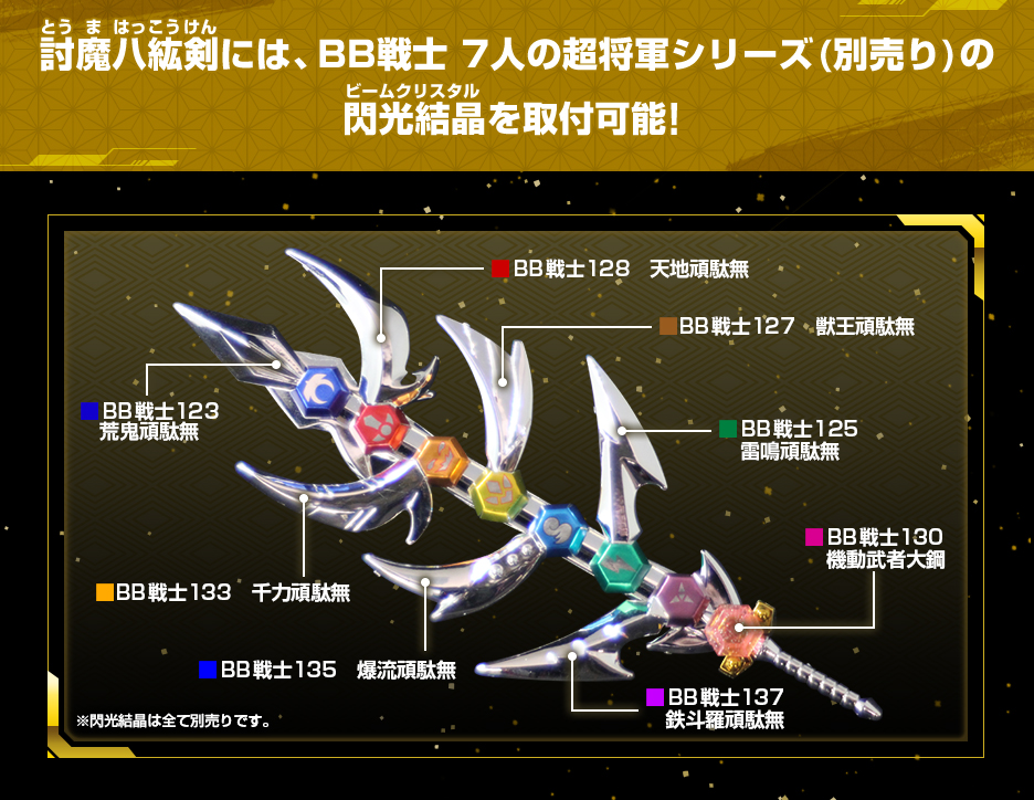 LEGENDBB ガンダムベース限定 飛駆鳥大将軍 [クリアカラー]