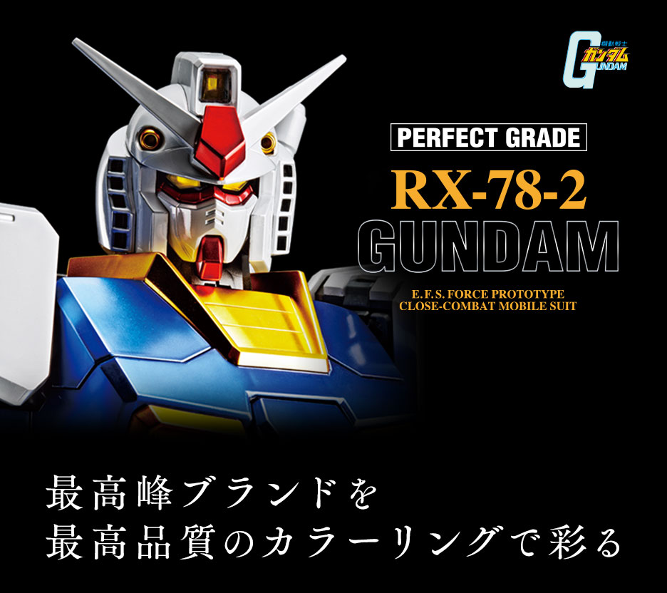 RX-78-2 ガンダム チタニウム フィニッシュ Gベース限定　完成品　PG