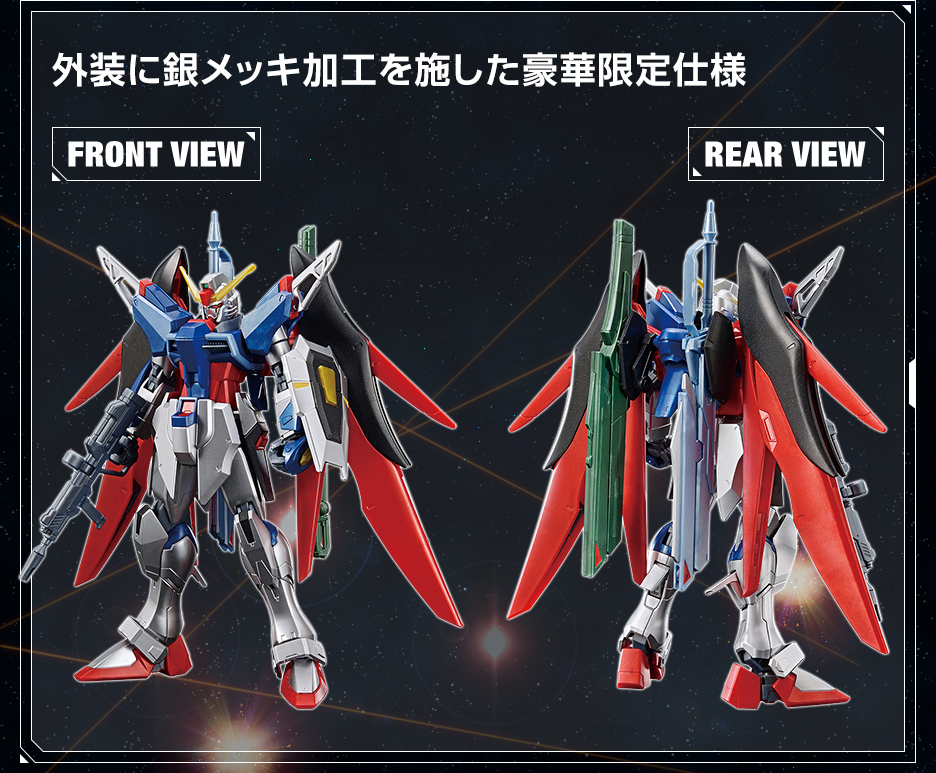 HG 1/144 ガンダムベース限定 デスティニーガンダム [スペシャルコーティング]