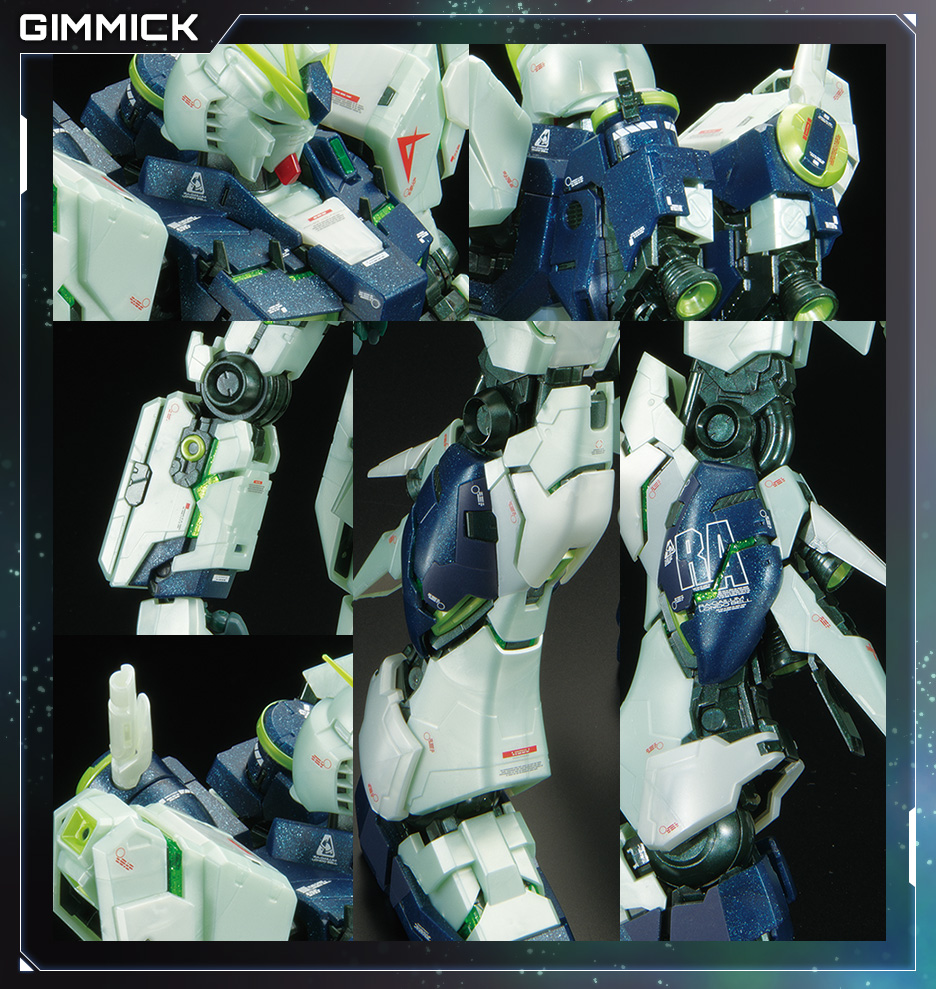 MG 1/100 GUNDAM SIDE-F限定 RX-93 νガンダム Ver.Ka (サイコフレーム ...