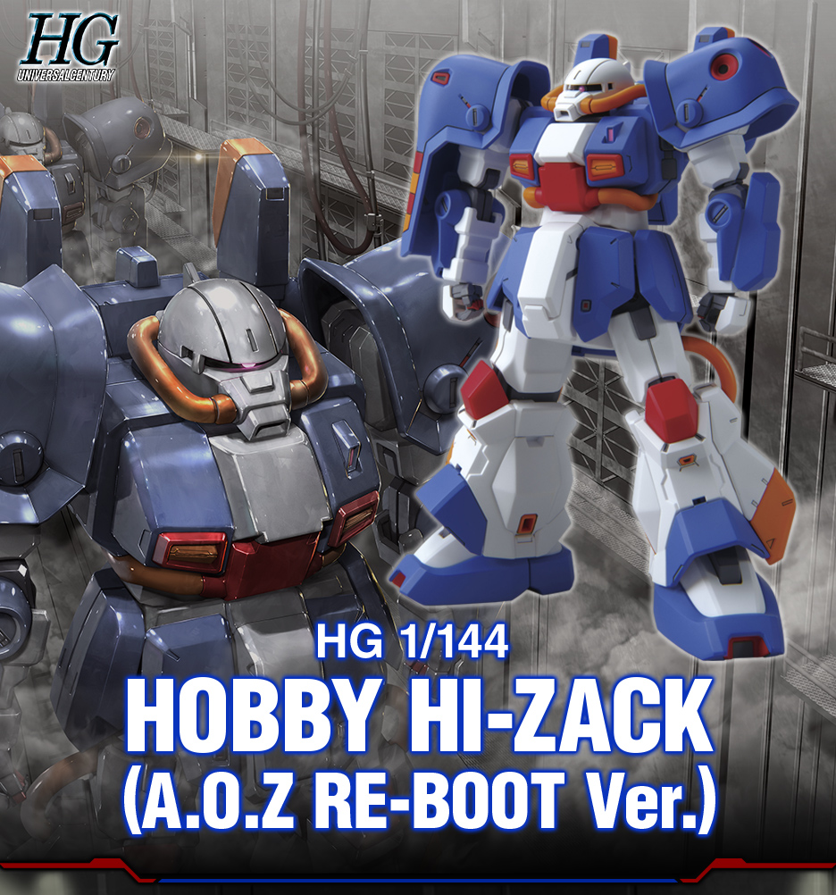 HG 1/144 ホビー・ハイザック (A.O.Z RE-BOOT版) − 商品情報｜THE ...