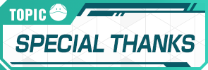 TOPIC SPECIAL THANKS