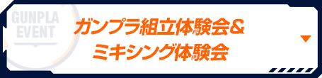 ガンプラ組立体験会＆ミキシング体験会