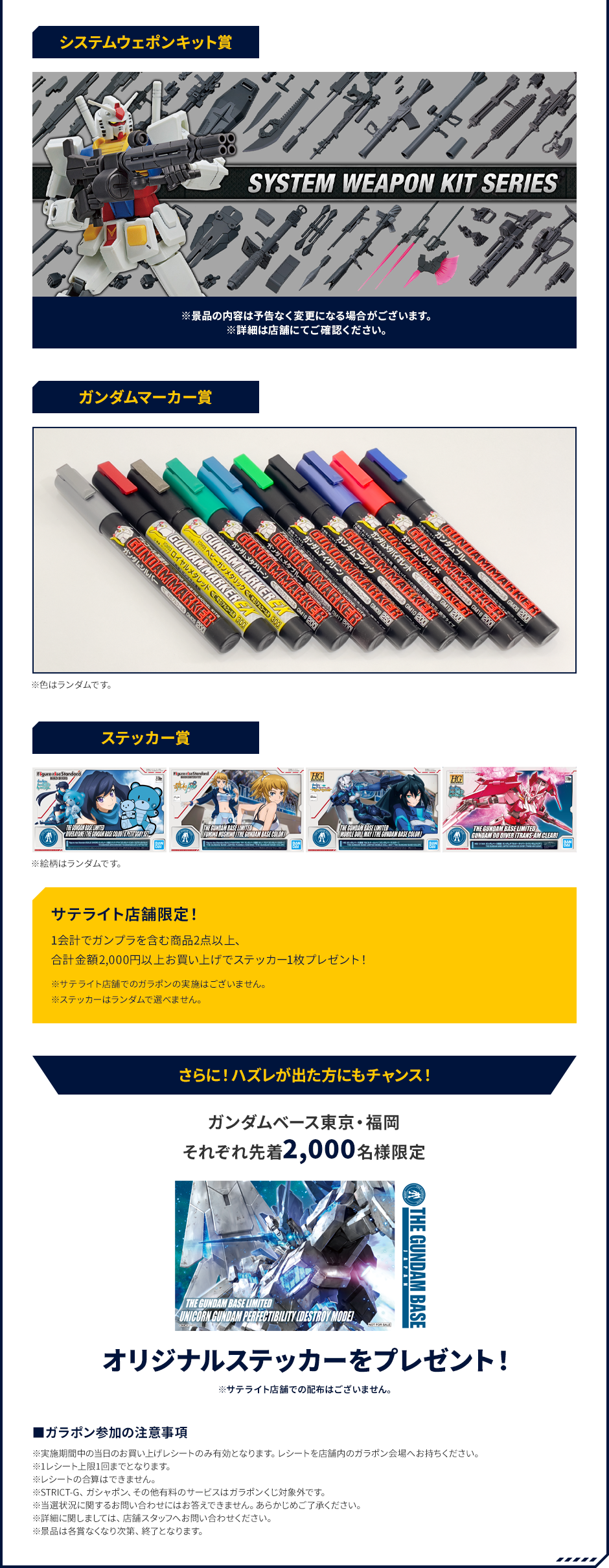 景品リスト