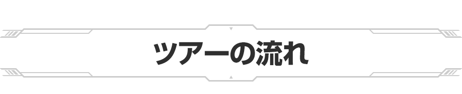 ツアーの流れ