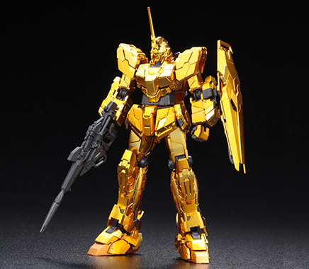 RG 1/144 ガンダムベースｽ限定 ユニコーンガンダム[ゴールドコーティング]