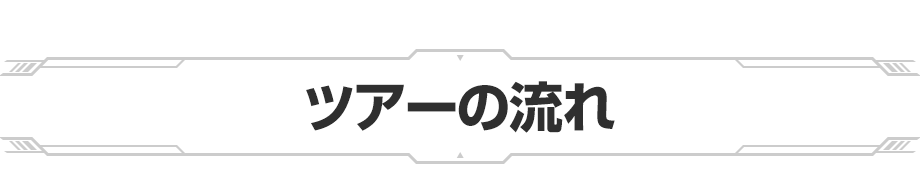 ツアーの流れ